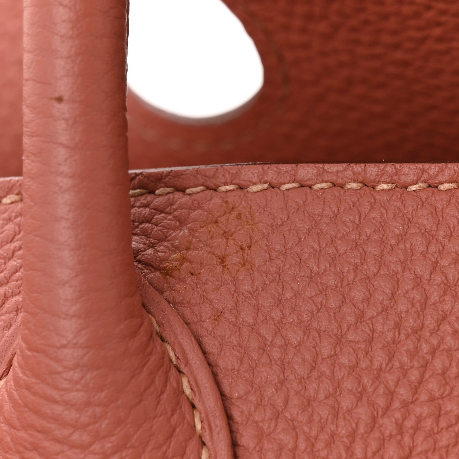 Hermes Togo Birkin 30 Rose Thé 12 of 15