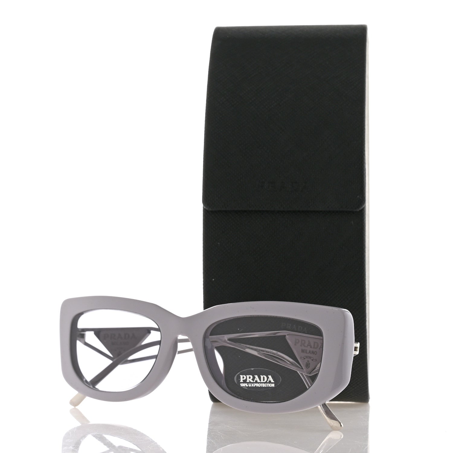 Prada Acetate Sunglasses SPR 14Y Violet 8 of 8