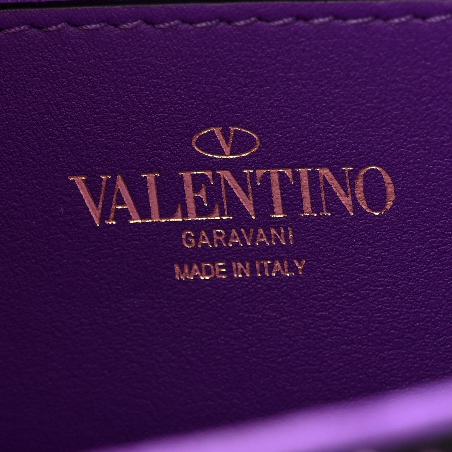 Valentino Garavani Sequin Vlogo Small Loco Shoulder Bag Purple 6 of 11