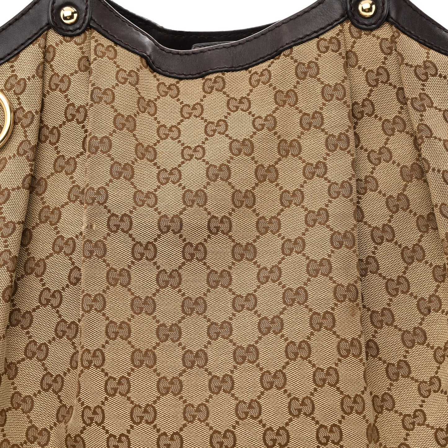 Monogram Large Sukey Tote Dark Brown