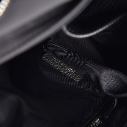 Burberry Grainy Calfskin Medium Wilbury Messenger Black 7 of 9