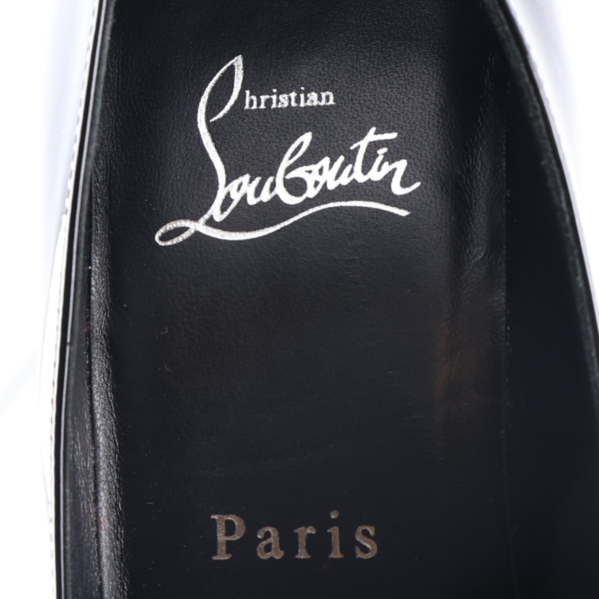 Christian Louboutin Patent Miss Z 100 Pumps 37.5 Black 9 of 9