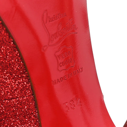 Christian Louboutin Glitter No Prive 120 Pumps 38.5 Red 14 of 15