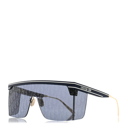 Christian Dior Oblique Diorclub M1U Mask Sunglasses Blue 1 of 8