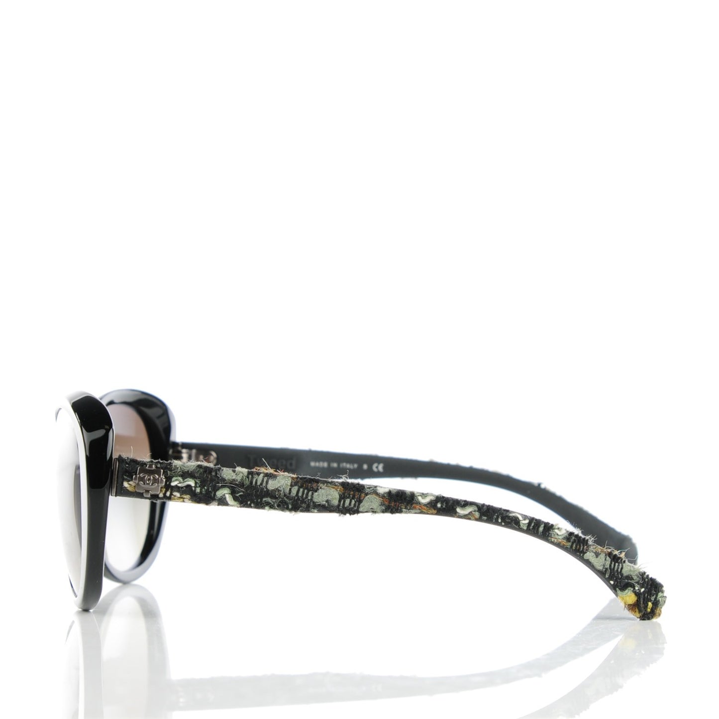 Tweed CC Sunglasses 5241 Black