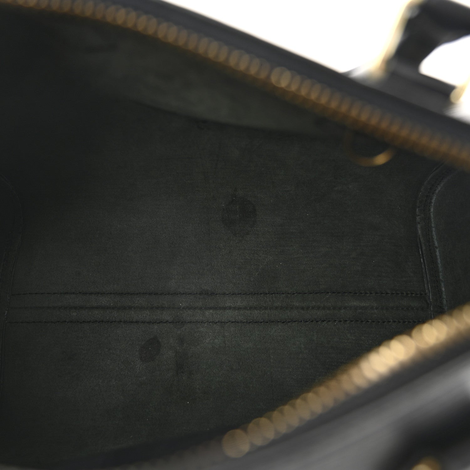 Louis Vuitton Epi Speedy 25 Black 5 of 14