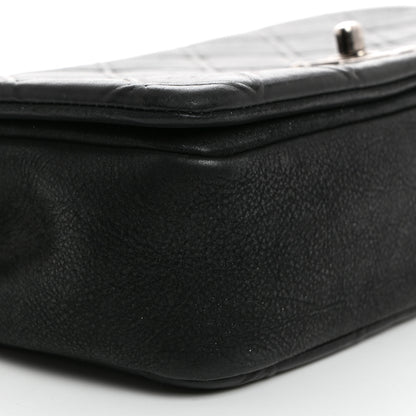 Chanel Calfskin Diamond Embossed Small New Chic Flap Black 9 of 10