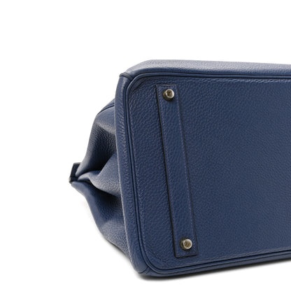 Hermes Togo Birkin 40 Bleu Saphir 15 of 17