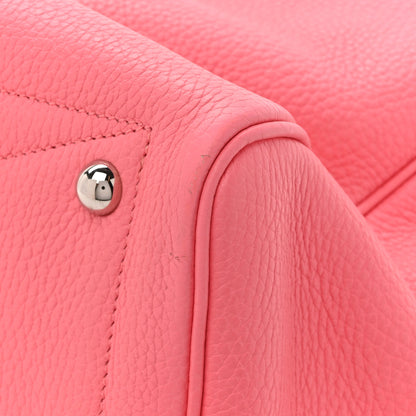 Hermes Taurillon Clemence Victoria II 35 Rose Azalee 14 of 16