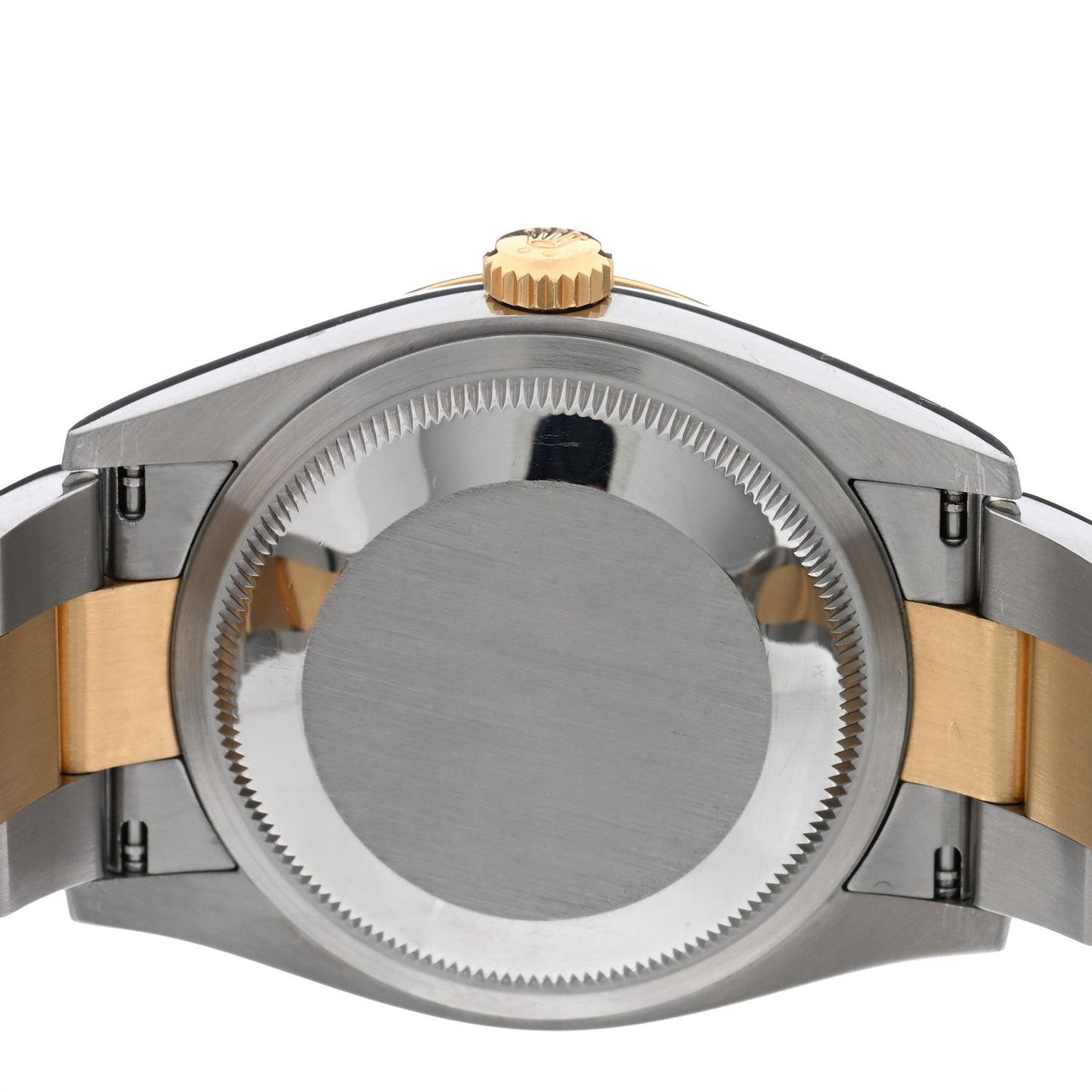 Stainless Steel 18K Yellow Gold Diamond 36mm Oyster Perpetual Datejust Watch Olive Green Roman 126233