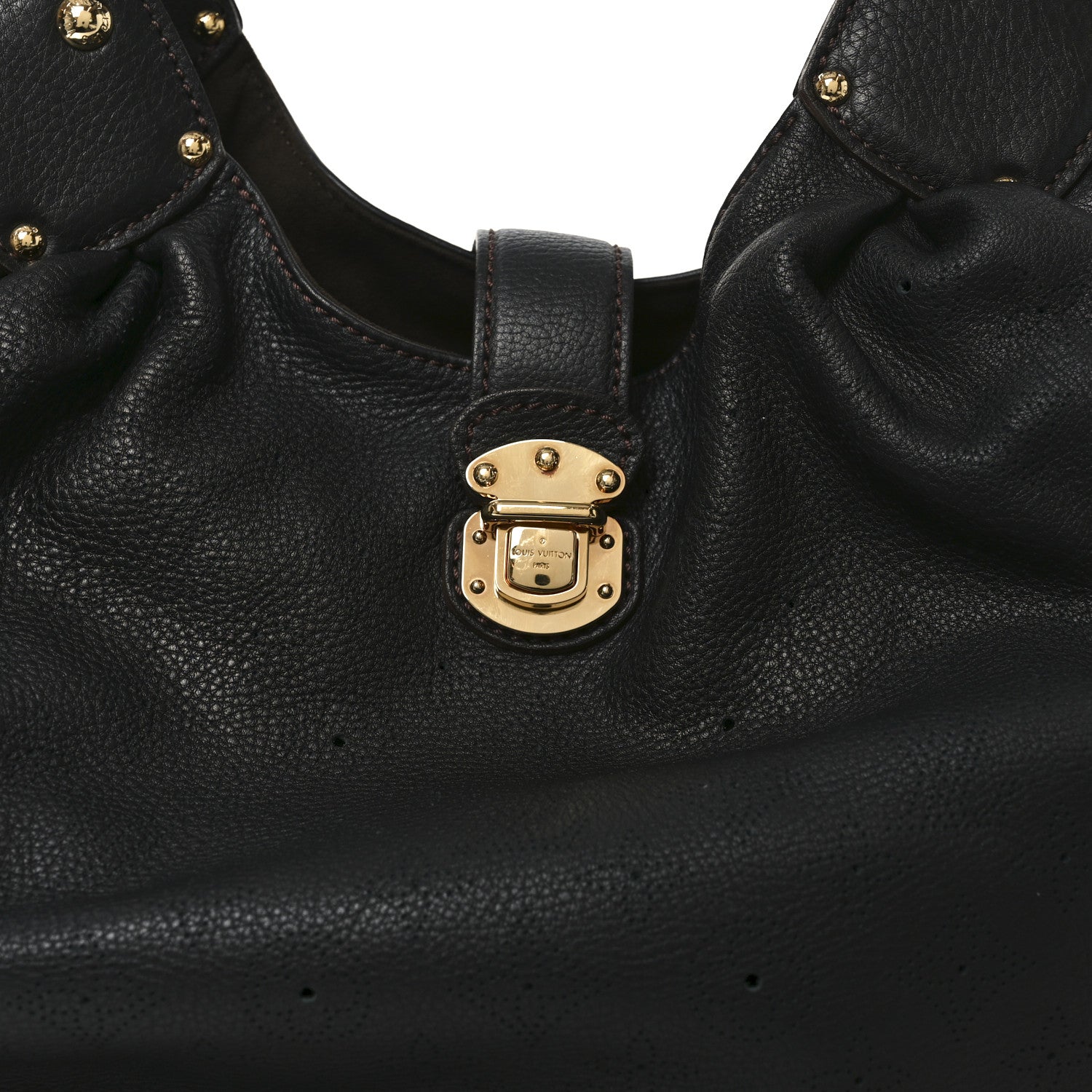 Louis Vuitton Mahina L Chocolate 7 of 9
