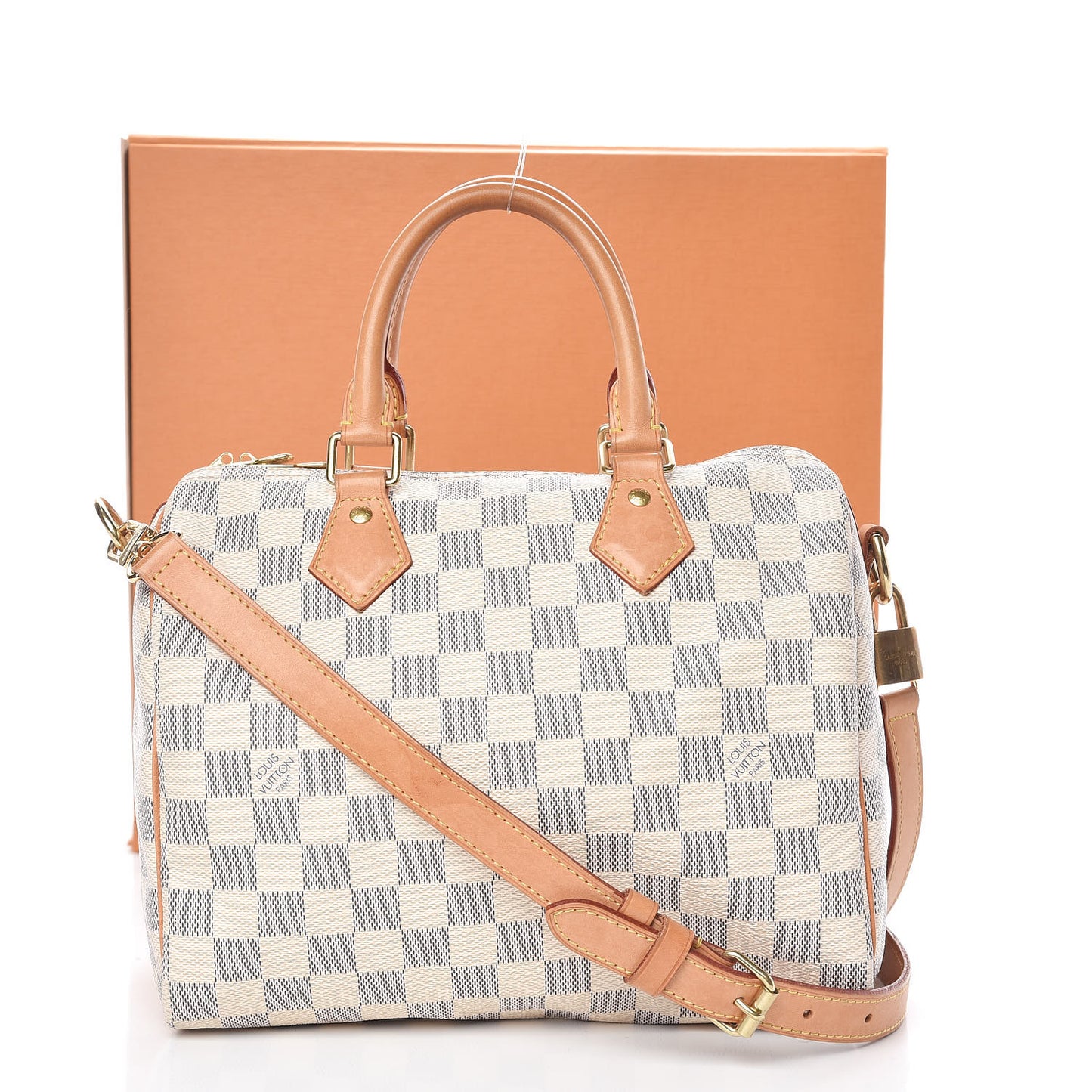 Damier Azur Speedy Bandouliere 25