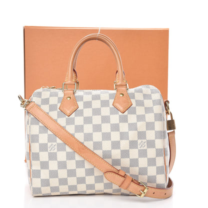 Louis Vuitton Damier Azur Speedy Bandouliere 25 13 of 13