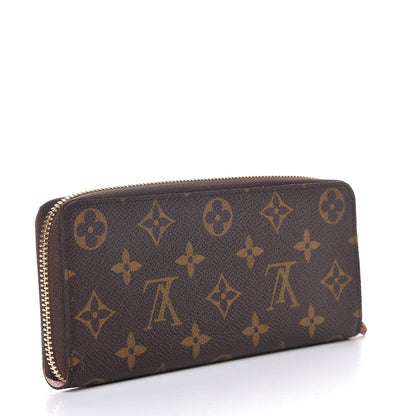 Louis Vuitton Monogram Clemence Wallet Rose Ballerine 3 of 7