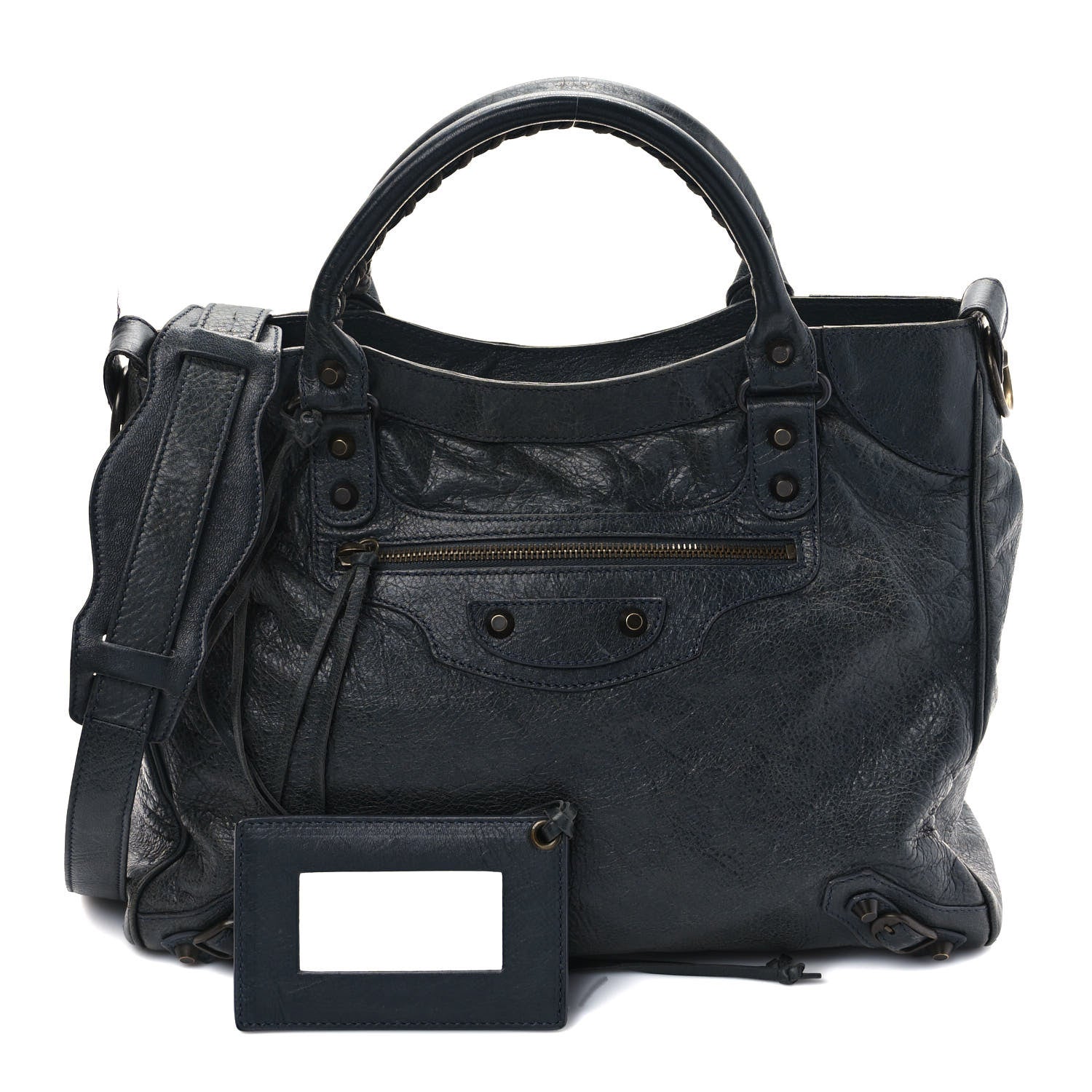 Balenciaga Agneau Classic Hardware Velo Anthracite 1 of 14