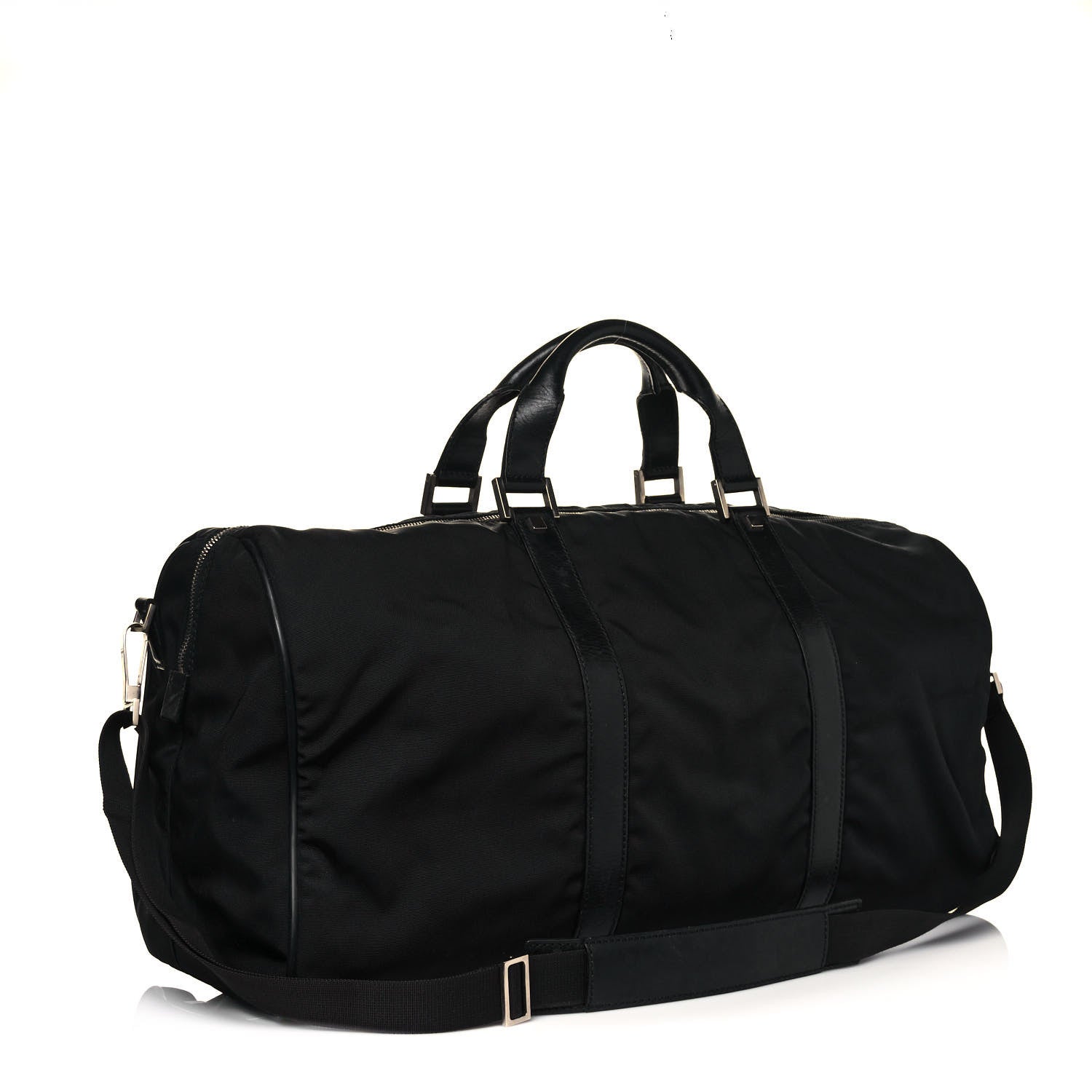 Gucci Nylon Large Duffle Bag Black 3 of 16