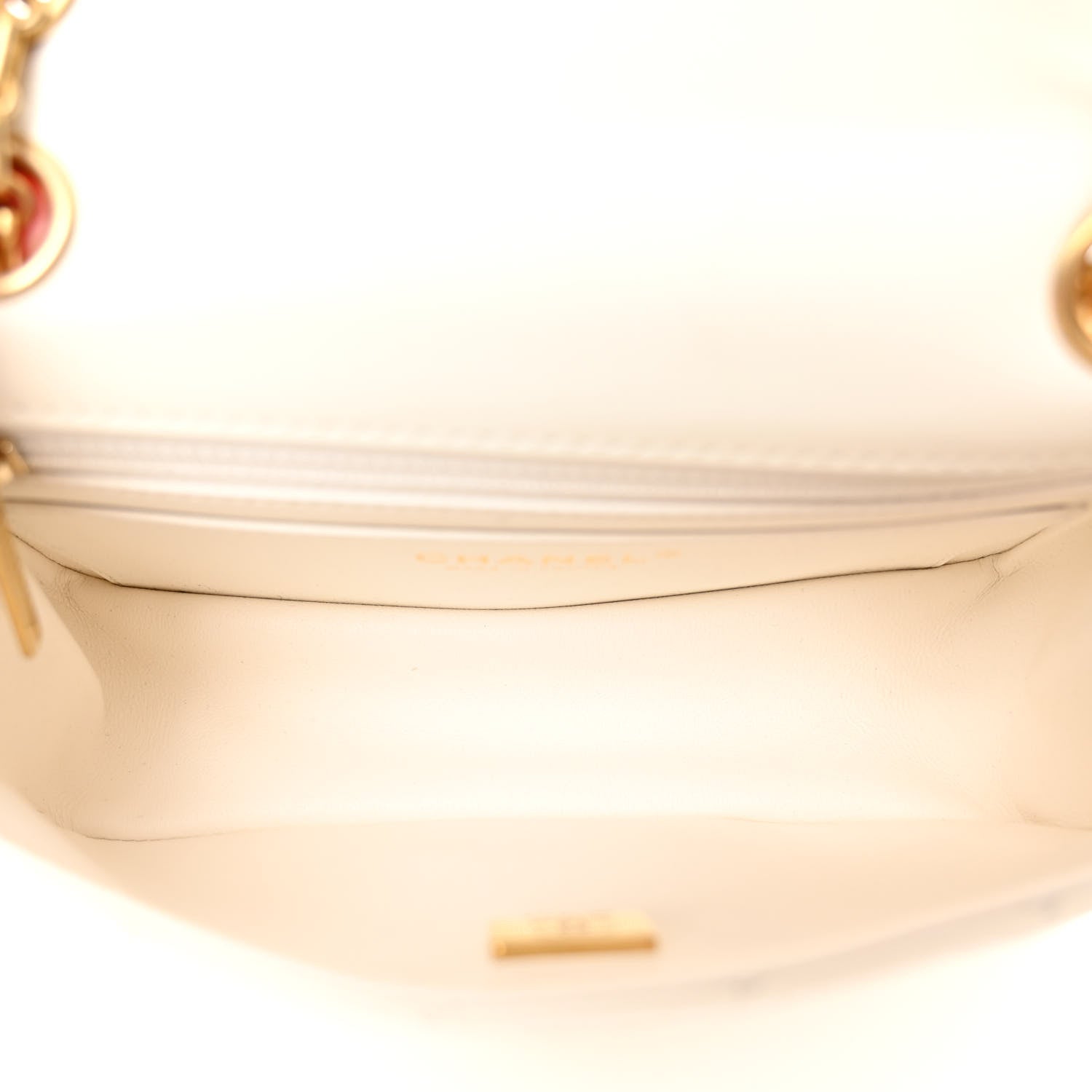 Chanel Aged Calfskin Quilted 2.55 Reissue Mini Flap White 5 of 11