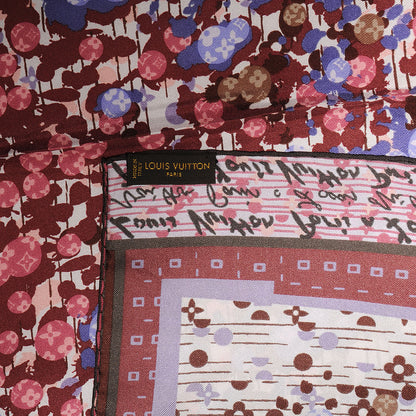 Louis Vuitton Monogram Silk Jazzy Square Scarf 4 of 5