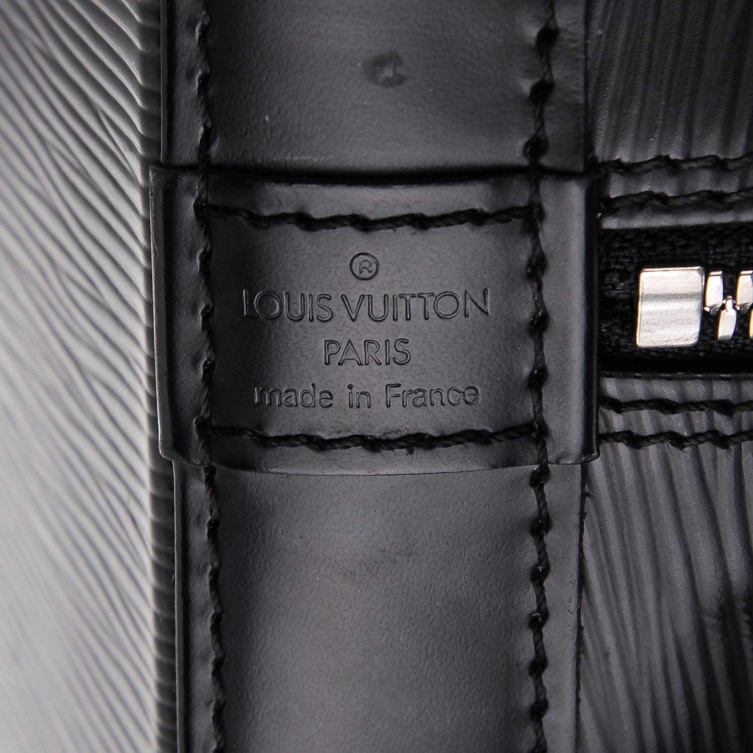 Louis Vuitton Epi Alma PM Black 6 of 8