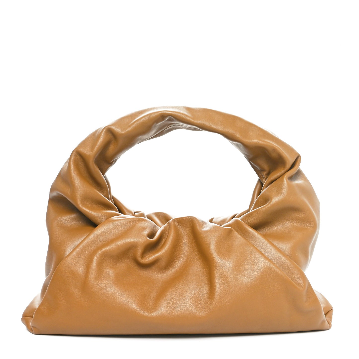 Smooth Butter Calfskin Small The Shoulder Pouch Cammello