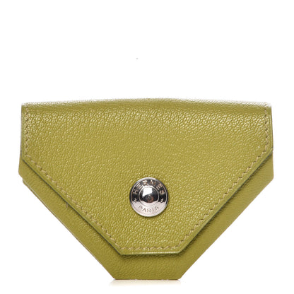 Hermes Chevre Mysore 24 Change Purse Vert Anis 1 of 12