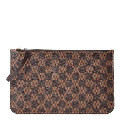 Louis Vuitton Damier Ebene Neverfull MM GM Pochette 1 of 9