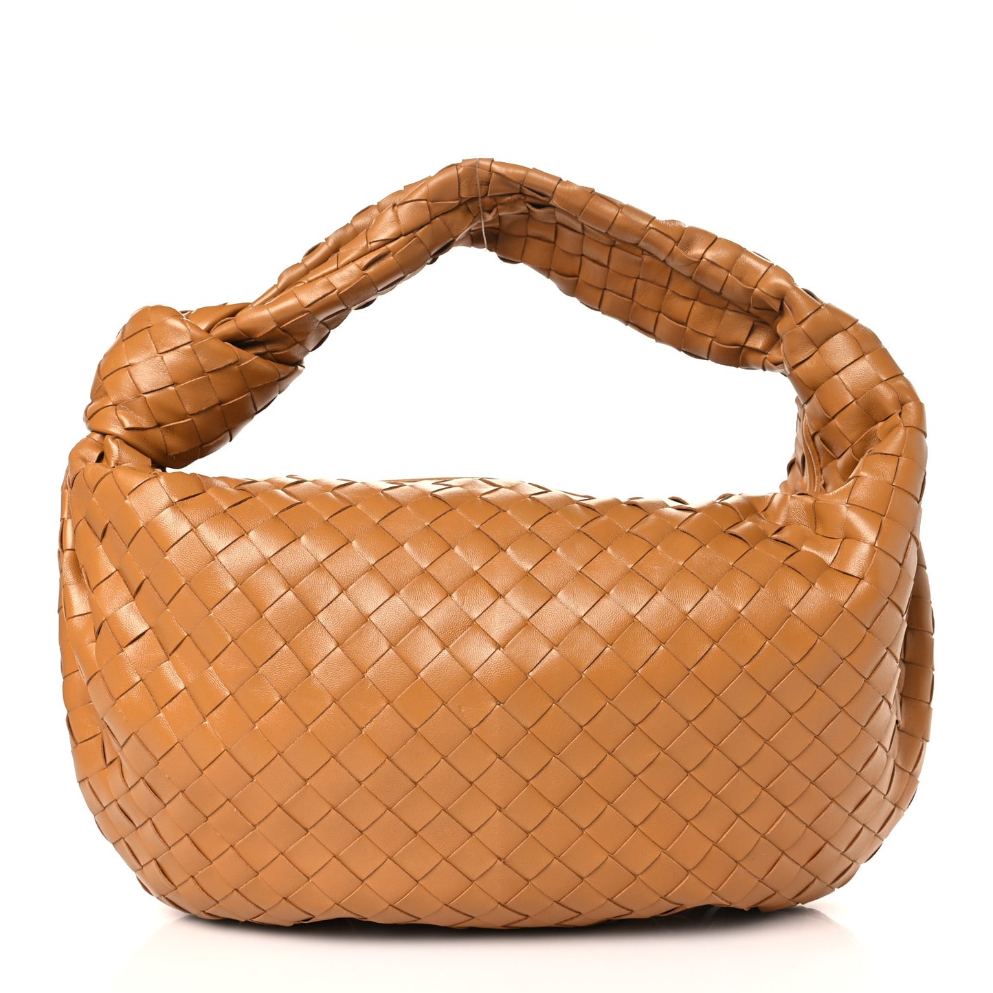 Nappa Intrecciato Small Jodie Caramel