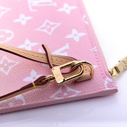 Louis Vuitton Monogram By The Pool Neverfull MM Pochette Light Pink 10 of 10