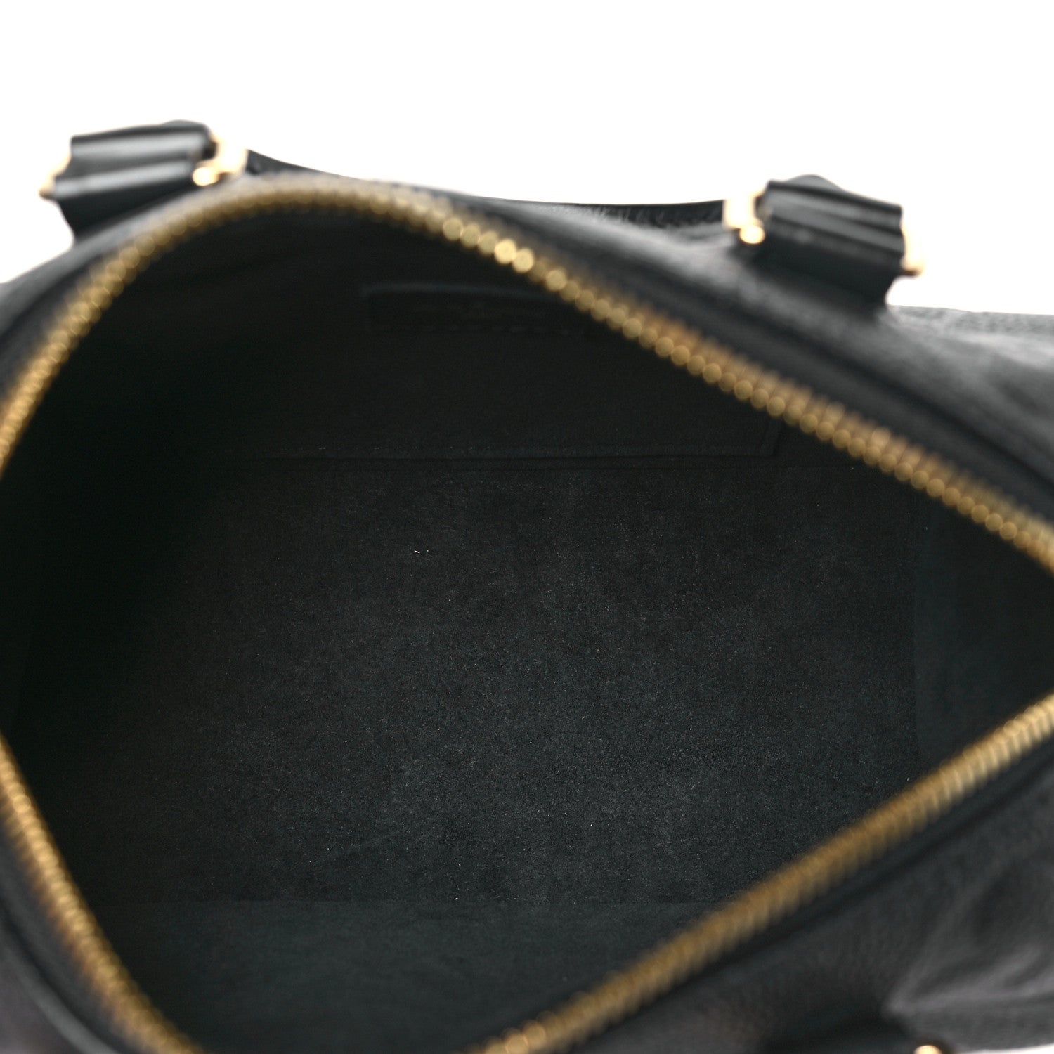 Louis Vuitton Empreinte Monogram Giant Speedy Bandouliere 20 Black 5 of 9