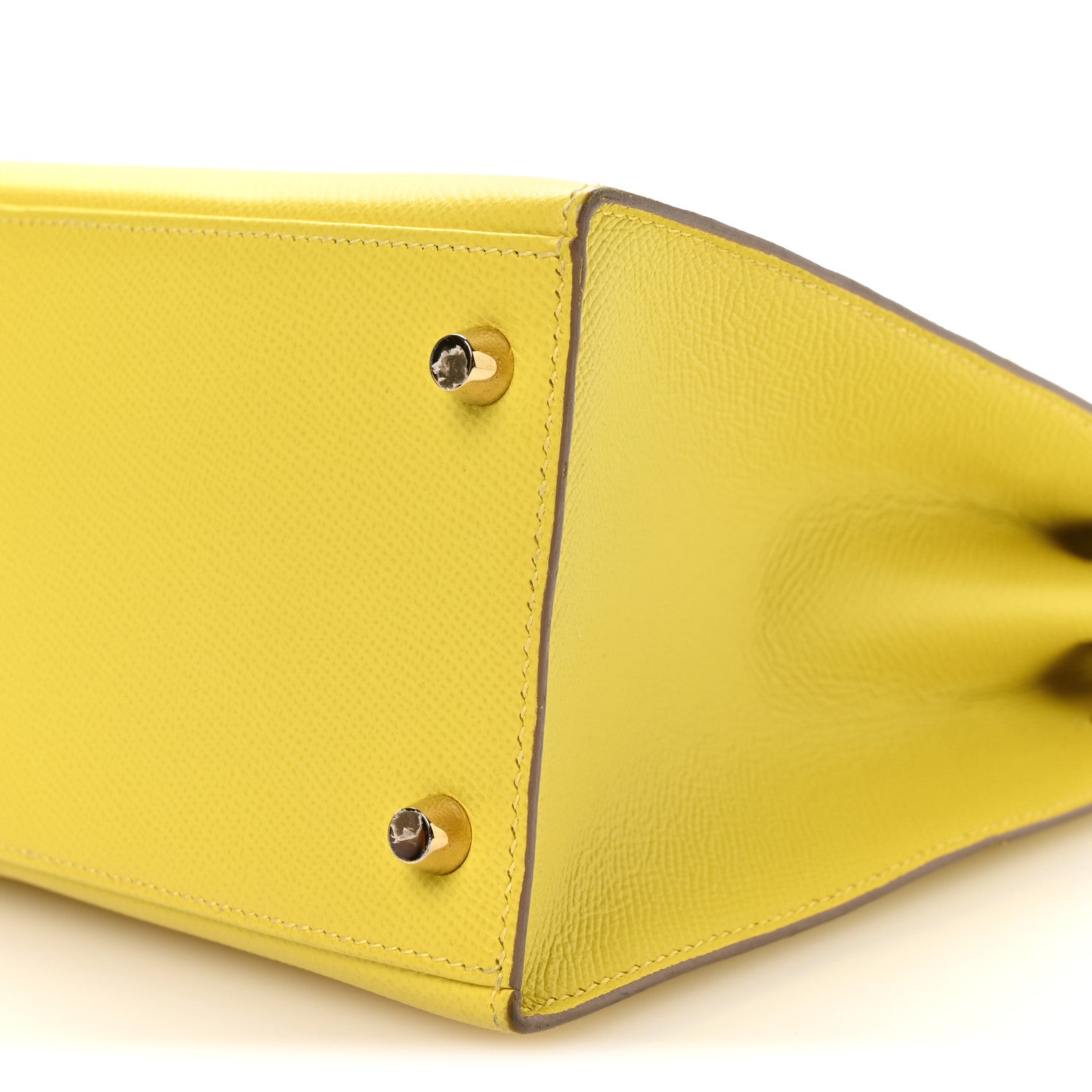 Hermes Epsom Kelly Sellier 28 Lime 10 of 11