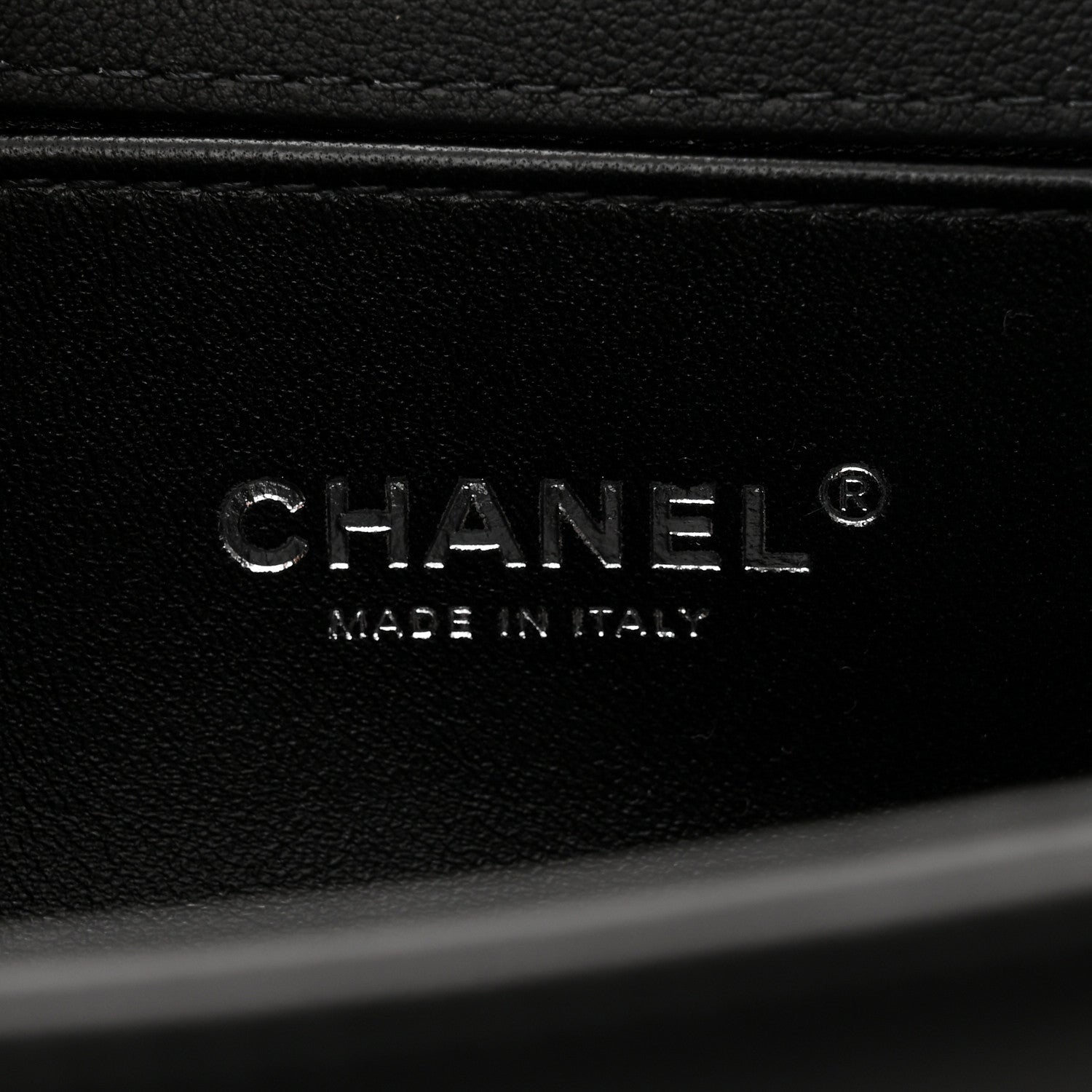 Chanel Calfskin Quilted Medium Boy Flap Black 6 of 11