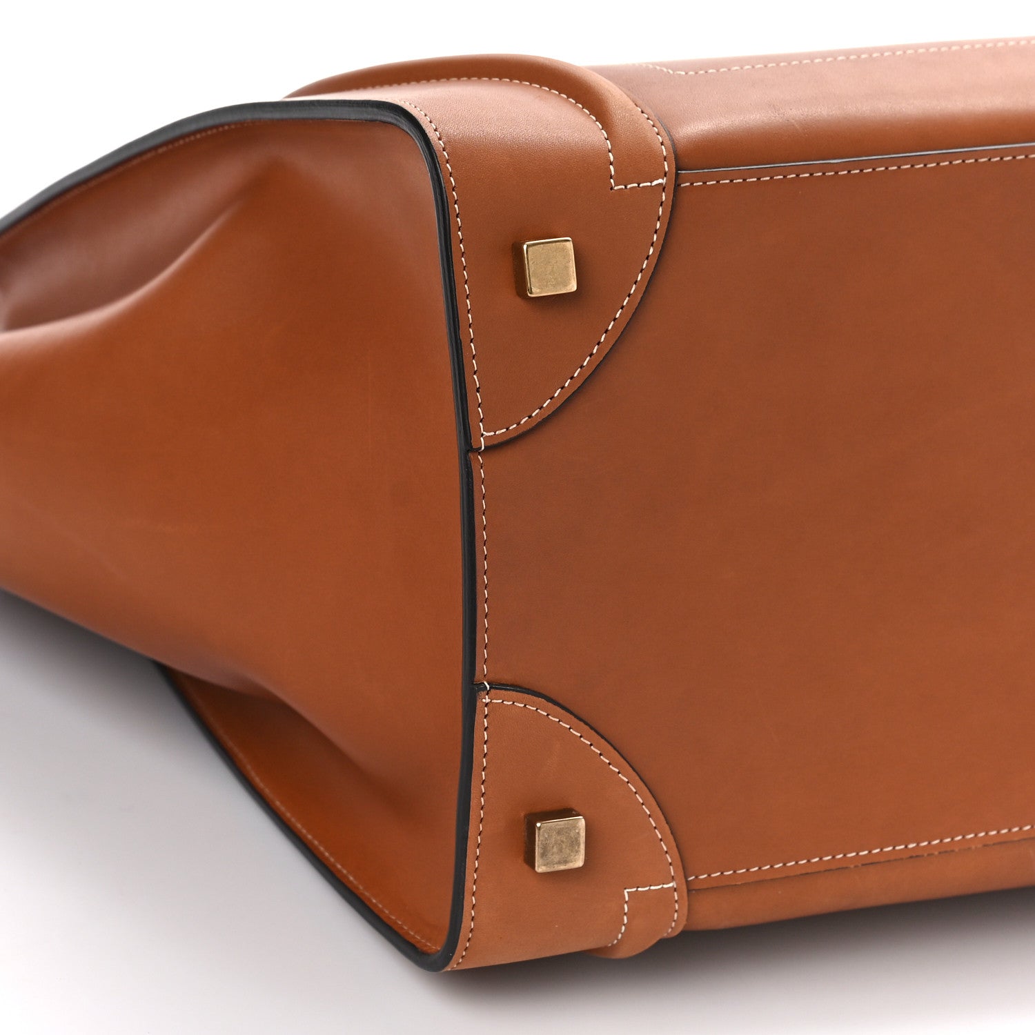 Celine Natural Calfskin Mini Luggage Tan 7 of 9