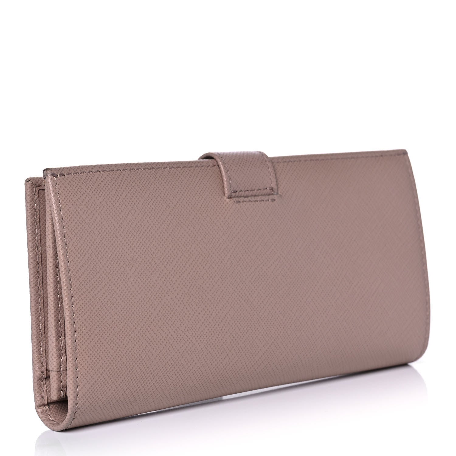 Prada Saffiano Colour Continental Flap Wallet Cammeo 3 of 10