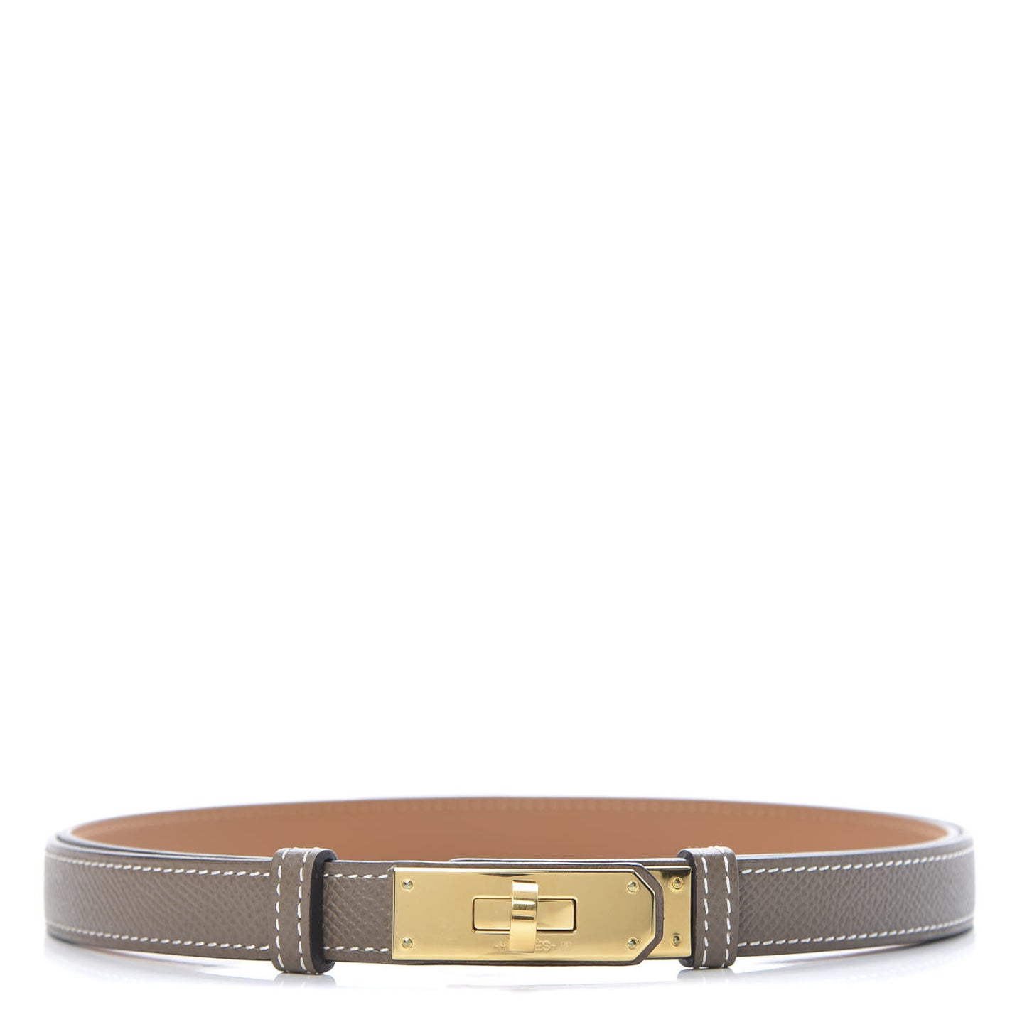 Epsom Kelly Belt Etoupe