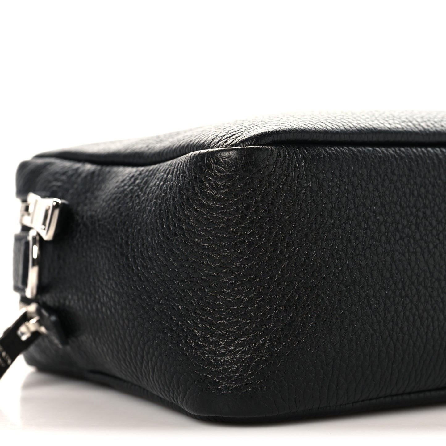 Vitello Daino Soft Camera Crossbody Black