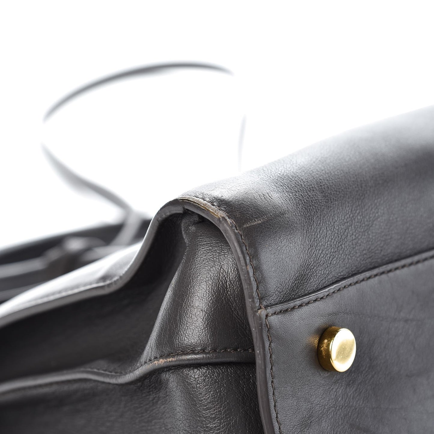 Calfskin Small Sac De Jour Fog