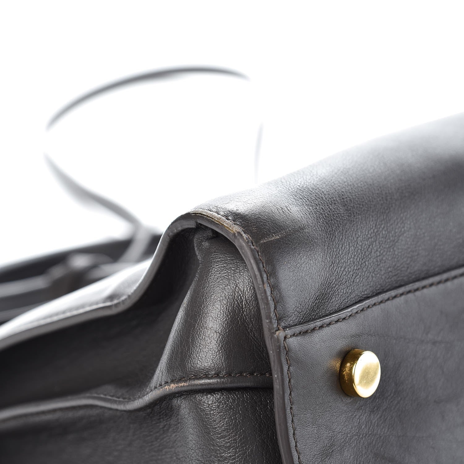 Saint Laurent Calfskin Small Sac De Jour Fog 10 of 17