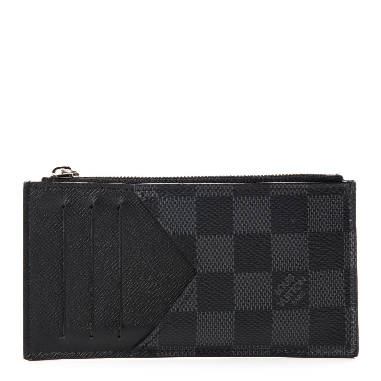 Louis Vuitton Damier Graphite Coin Card Holder 1 of 10