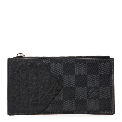 Louis Vuitton Damier Graphite Coin Card Holder 1 of 10