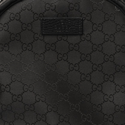 Gucci Nylon Monogram Slim Backpack Black 8 of 10