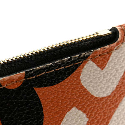 Louis Vuitton Monogram Giant Crafty Neverfull MM GM Pochette Creme Caramel 9 of 10