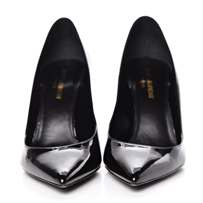 Saint Laurent Patent Opyum 85 Pumps 38 Black 2 of 12