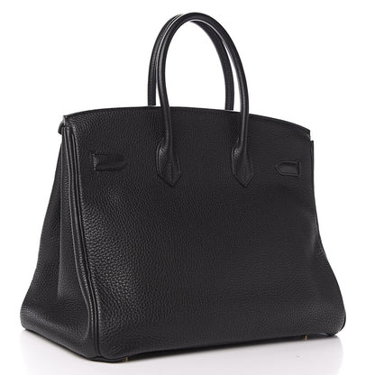 Hermes Togo Birkin 35 Black 2 of 9