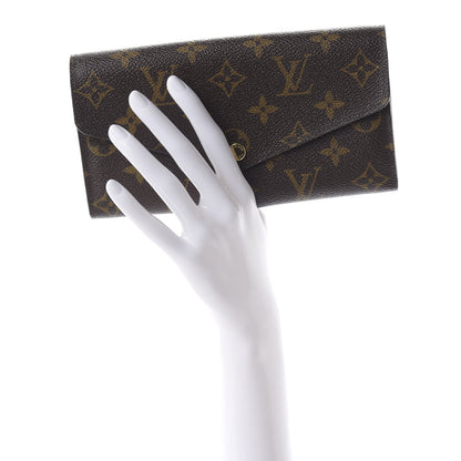 Louis Vuitton Monogram Sarah Wallet NM Fuchsia 2 of 9