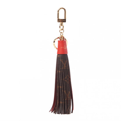 Louis Vuitton Monogram Tassel Bag Charm Red 1 of 5