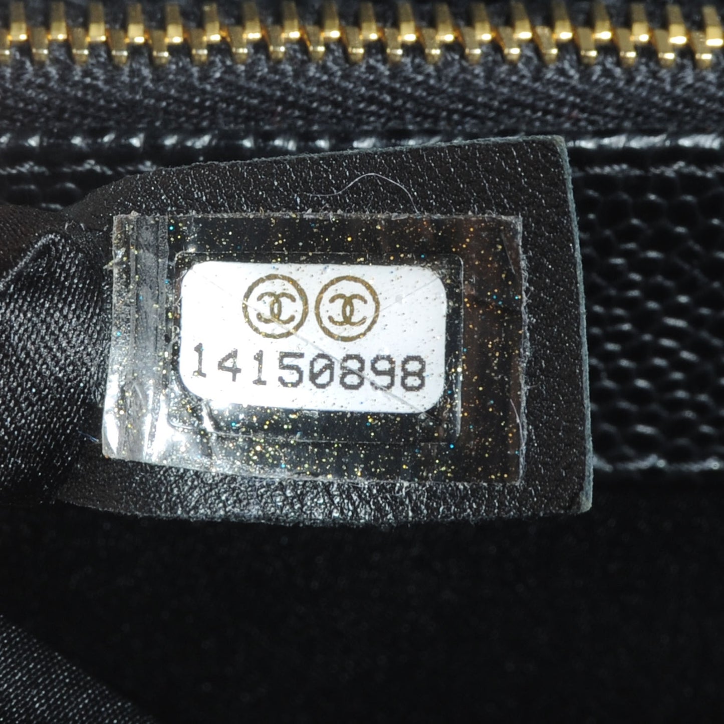 Caviar Grand Shopping Tote GST Black