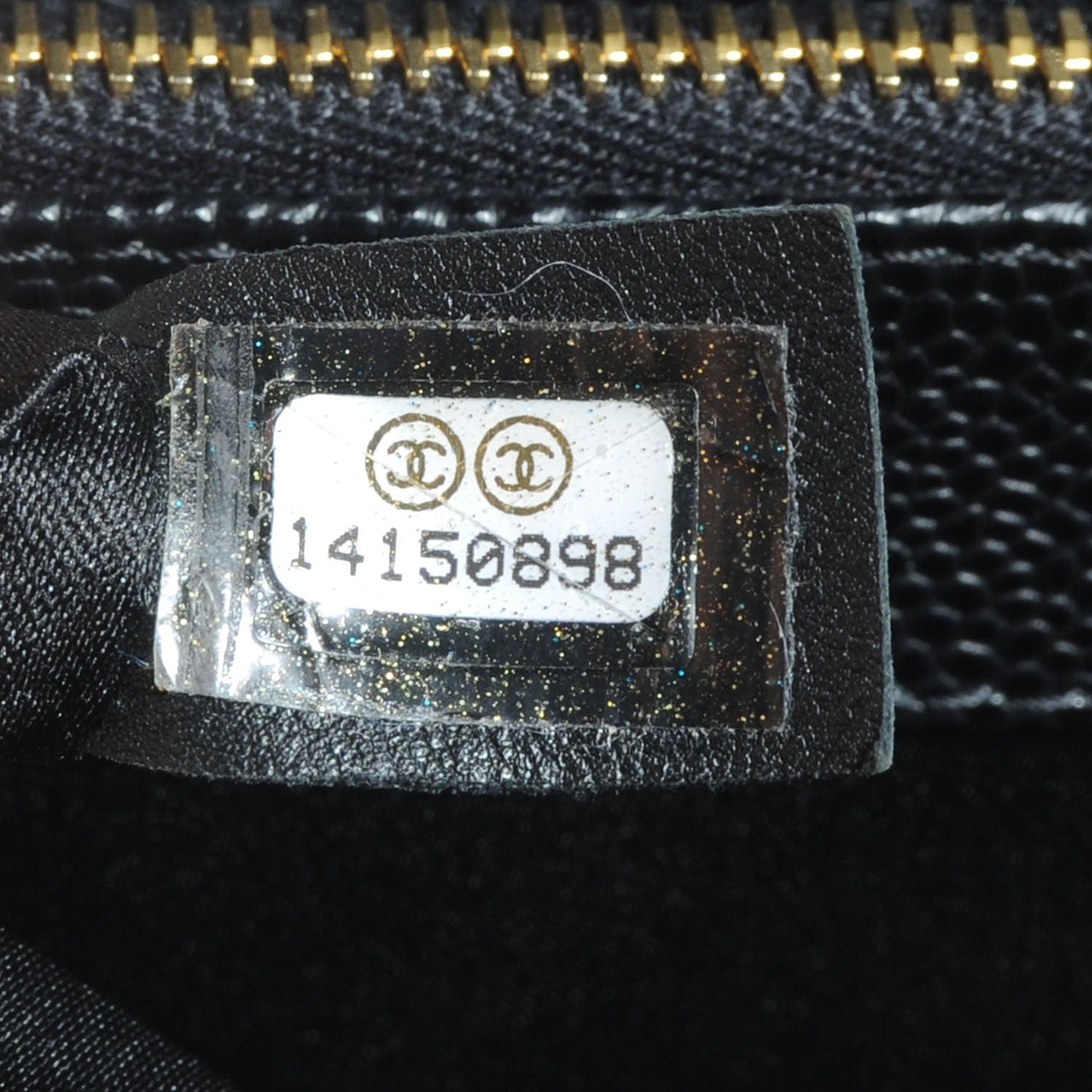 Chanel Caviar Grand Shopping Tote GST Black 8 of 8