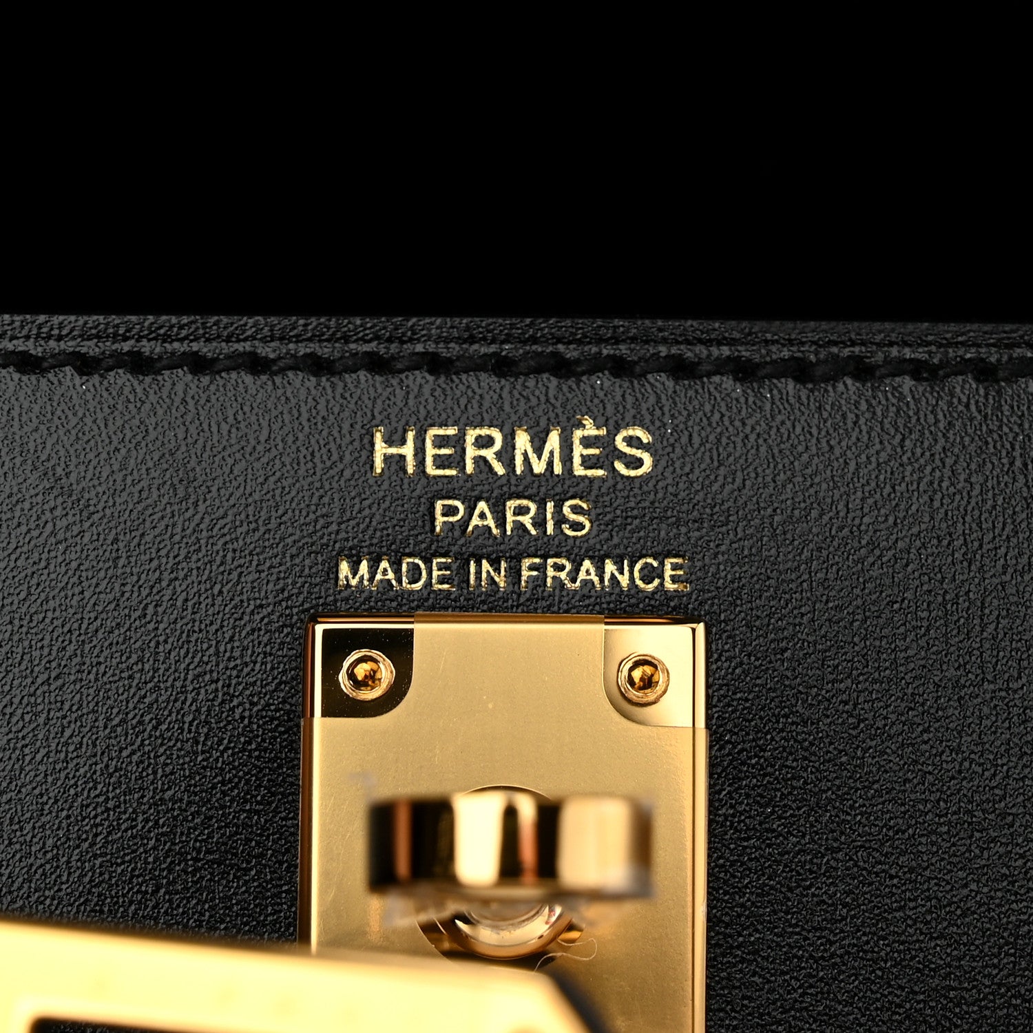 Hermes Box Kelly Sellier 25 Black 5 of 9