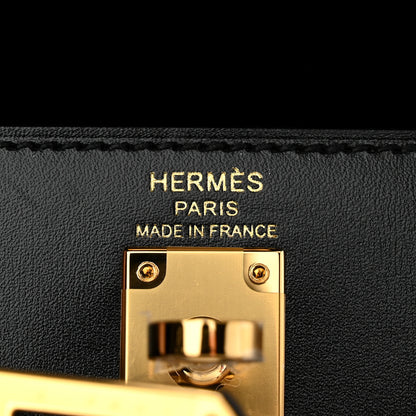 Hermes Box Kelly Sellier 25 Black 5 of 9