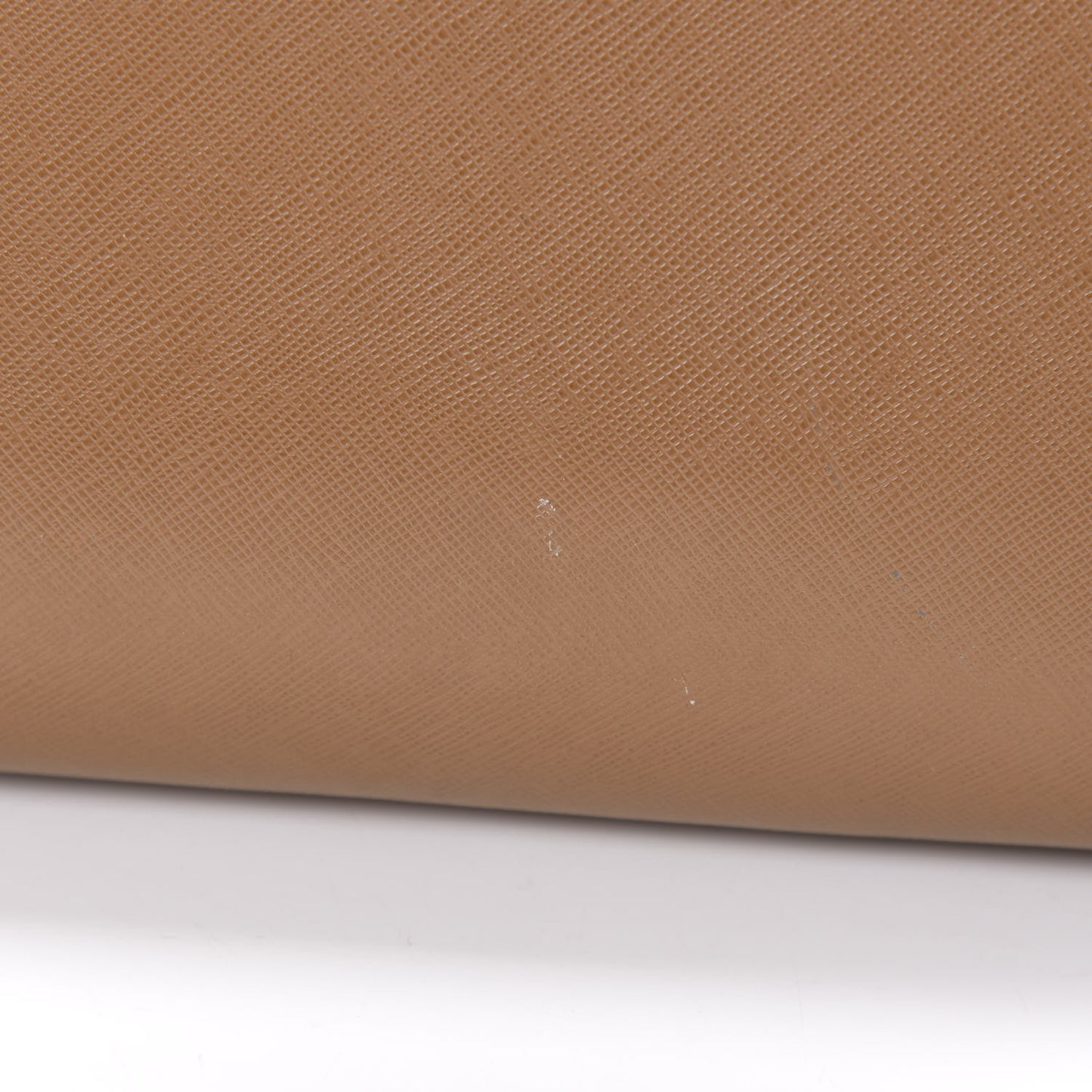 Saffiano Large Galleria Double Zip Tote Caramel
